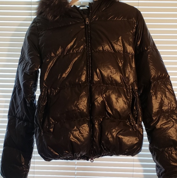 Duvetica Jackets & Blazers - Duvetica Adhara Fur-Trim Hooded Short Puffer Jacke